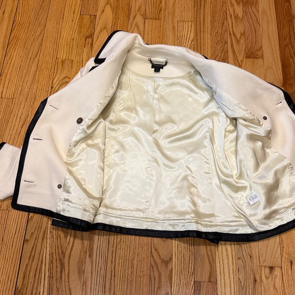 J. Crew Vintage Wool Pea Coat Stadium Jacket Size 14 Style 08411 - Picture 9 of 13